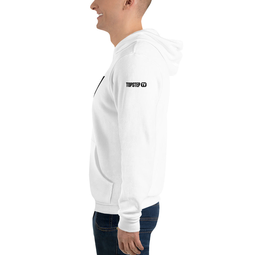 swoosh hoodie white