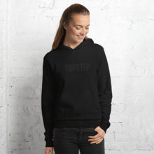 Load image into Gallery viewer, Embroidered Topstep Hoodie (Black on Black)

