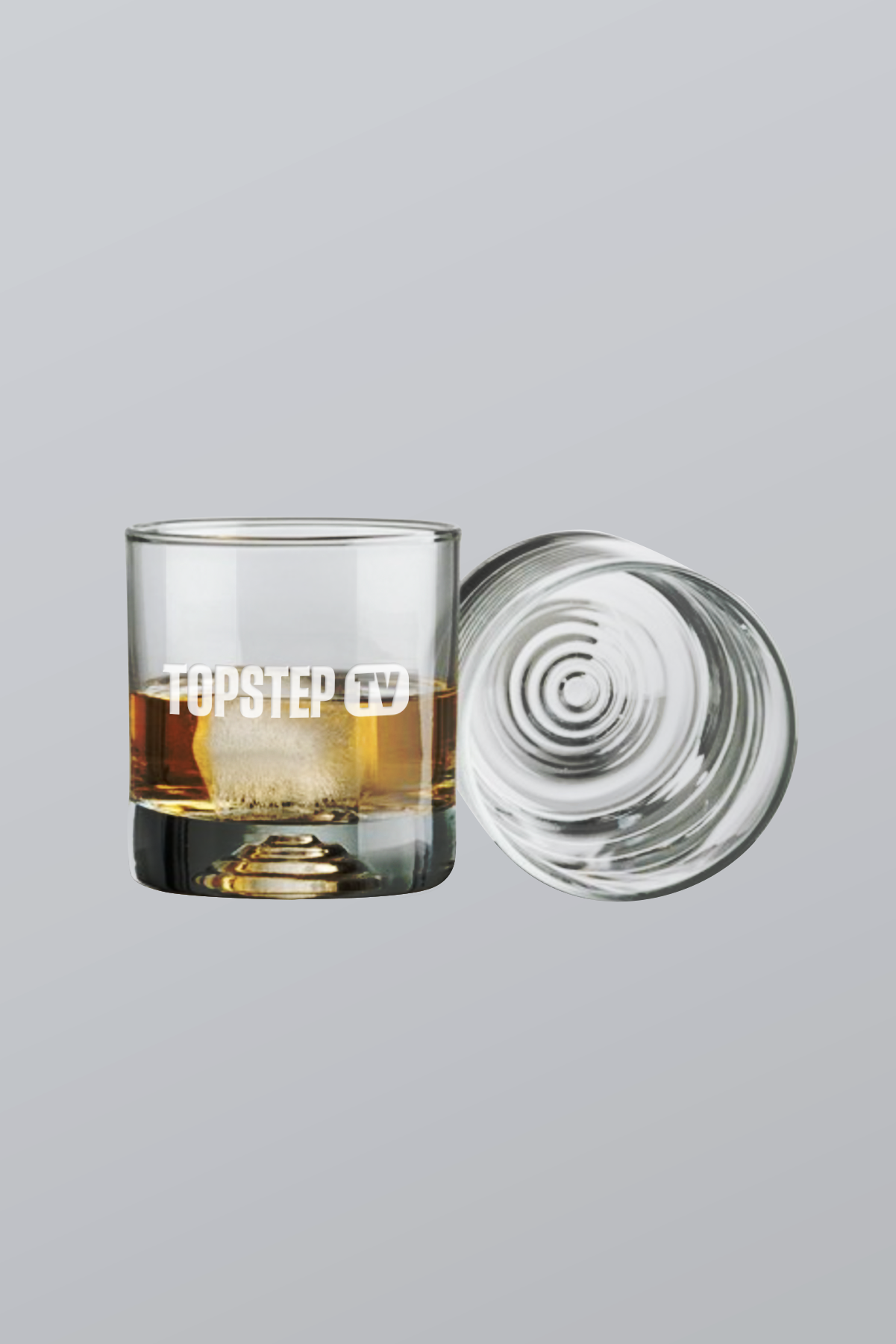 TopstepTV Rocks Glasses (Set of 2)