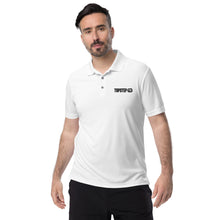 Load image into Gallery viewer, TopstepTV Zoom Casual Polo - White
