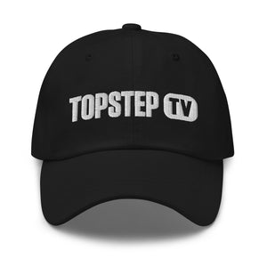 TopstepTV Crew Dad Cap - Black