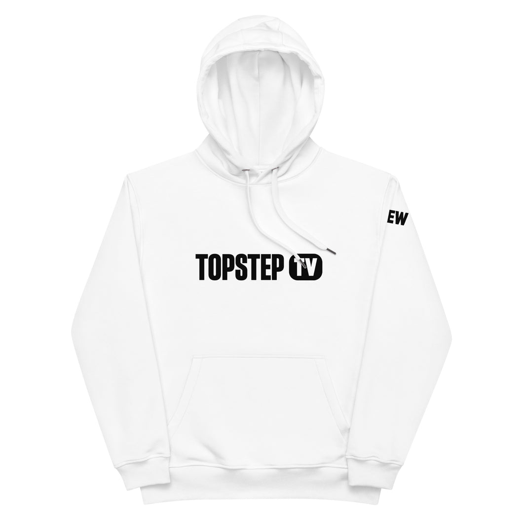 TopstepTV Eco Hoodie - White