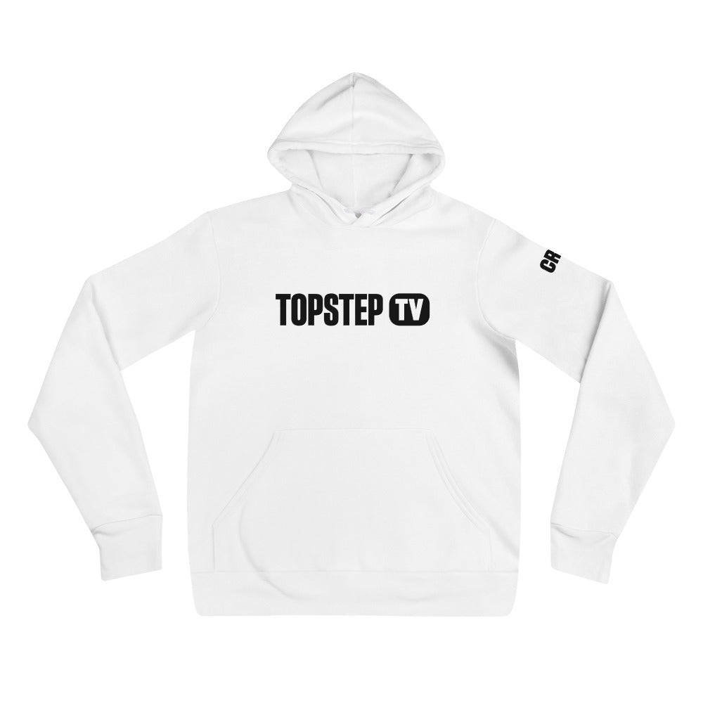 TopstepTV Lightweight Hoodie - White