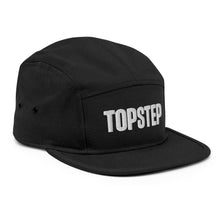 Load image into Gallery viewer, Topstep 5 Panel Camper Hat (Black)
