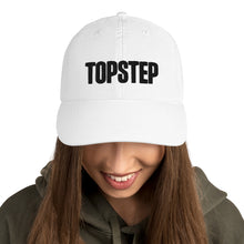 Load image into Gallery viewer, Topstep Dad Cap (White)
