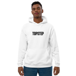 Embroidered Topstep Eco Hoodie (White)