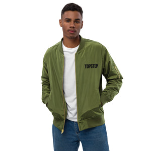 Topstep Premium Recycled Bomber Jacket (Army)