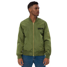 Load image into Gallery viewer, Topstep Premium Recycled Bomber Jacket (Army)
