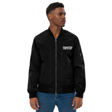 Load image into Gallery viewer, Topstep Premium Recycled Bomber Jacket (Black)
