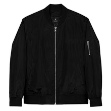 Load image into Gallery viewer, Topstep Premium Recycled Bomber Jacket (Black on Black)
