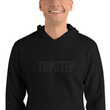 Load image into Gallery viewer, Embroidered Topstep Hoodie (Black on Black)
