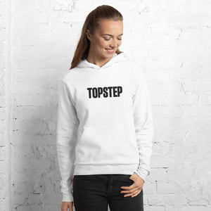 Embroidered Topstep Hoodie (White)